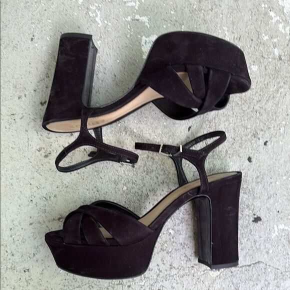 Schutz Suede platforms - Picture 1 of 10
